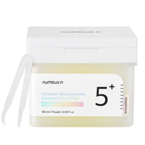 Numbuzin No. 5 Vitamin-Niacinamide Concentrated Pad 180ml 70pcs