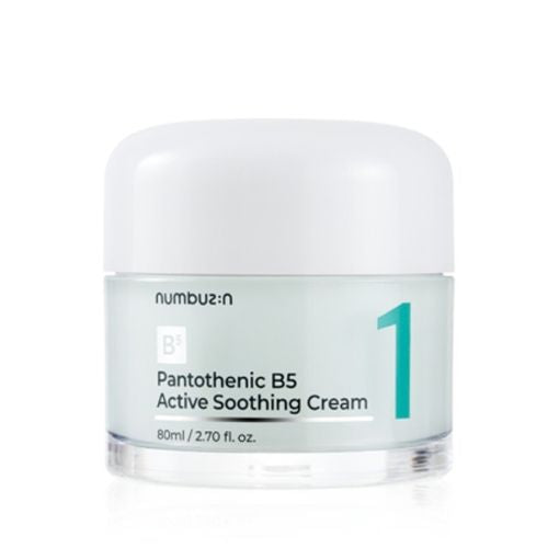 Numbuzin No.1 Pantothenic B5 Active Soothing Cream 80ml