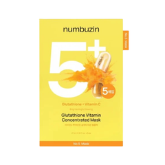 Numbuzin No.5 Vitamin Spotlight Sheet Mask 5ea