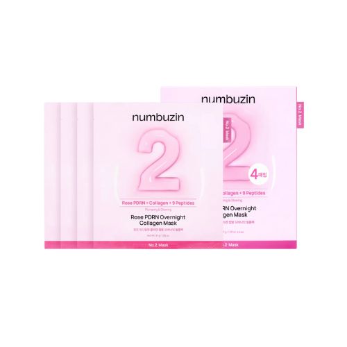 Numbuzin Rose PDRN Overnight Collagen Sleeping Mask Korean Skincare Dubai