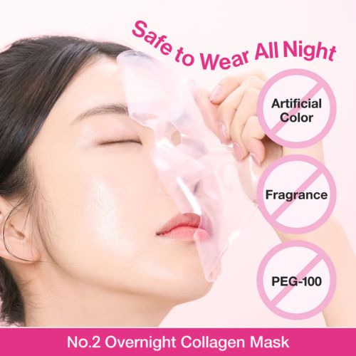Numbuzin Rose PDRN Overnight Collagen Sleeping Mask Korean Skincare DubaiSkincare Dubai