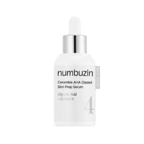 Numbuzin Ceramide AHA Glazed Skin Prep Serum Korean Skincare UAE