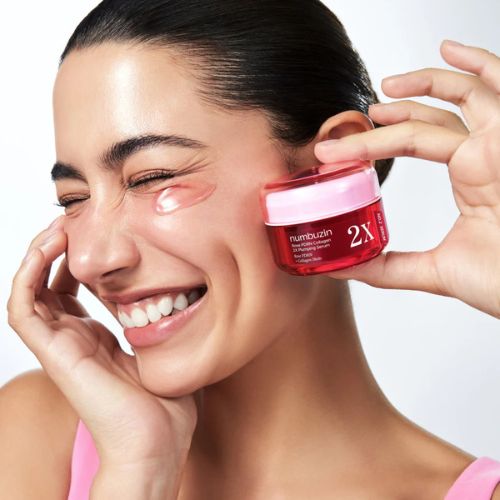 Numbuzin Rose PDRN Collagen 2X Plumping Serum Korean Anti-Aging Dubai UAE