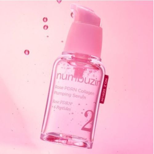 Numbuzin Rose PDRN Collagen Plumping Serum Korean Skincare Dubai UAE