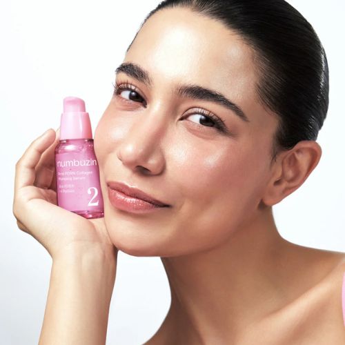Numbuzin Rose PDRN Collagen Plumping Serum Korean Skincare Dubai UAE