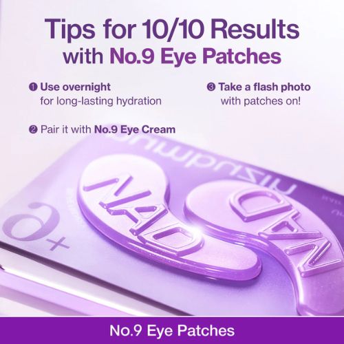 Numbuzin No. 9 NAD+ Collagen Under Eye Patches firming hydrogel UAE