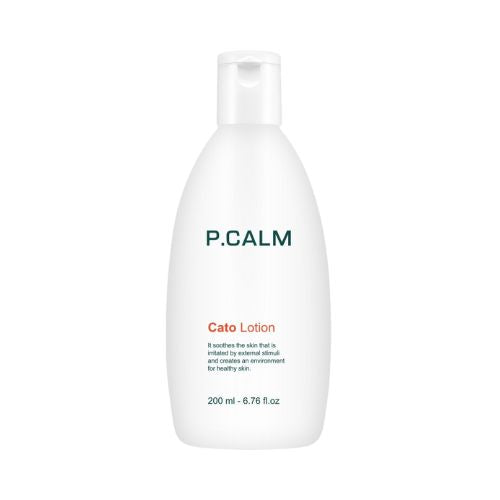 P.CALM cato lotion
P.CALM barrier lotion texture
P.CALM face and body lotion