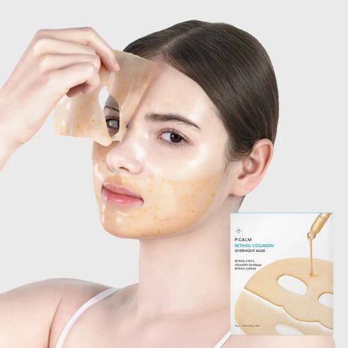 P.Calm Retinol Collagen Overnight Mask 4pcs