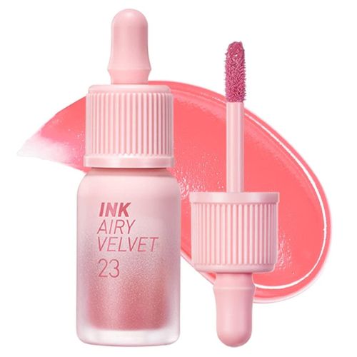 حبر Peripera Ink Airy Velvet 023 بلون الخوخ الفاتح