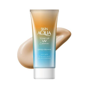 Rohto Skin Aqua UV Essence Latte Beige SPF50+ - Japanese sunscreen UAE