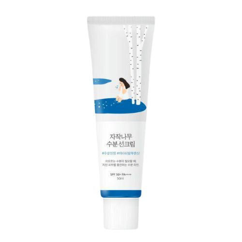 Round Lab Birch Juice Moisturising Sun Cream 50ml - crescitebeauty.com