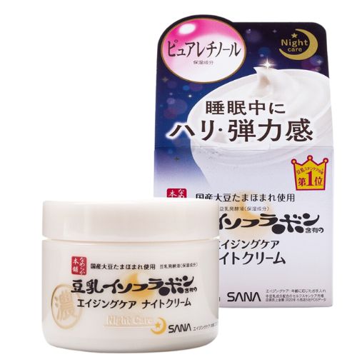 Sana Nameraka Honpo Wrinkle Night Cream 50g