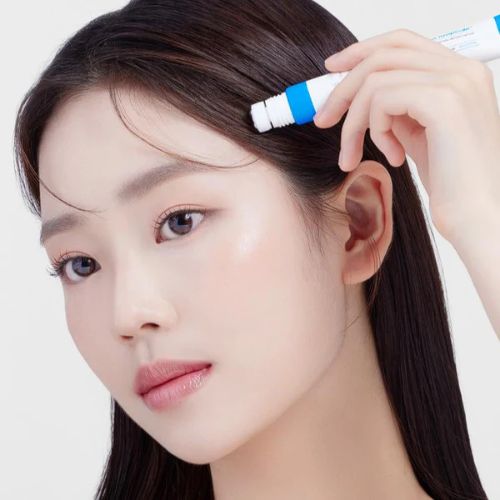 Seapuri Scalpy Hair Serum – hair-growth scalp treatment with salicylic acid, Lightweight serum for thinning hair and follicle stimulation – minoxidil-free, menthol cooling,Hair-loss serum in Dubai – Seapuri Scalpy roller applicator for denser, fuller hair