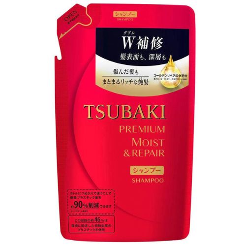 Shiseido Tsubaki Premium Shampoo Moist & Repair 330ml - Refill