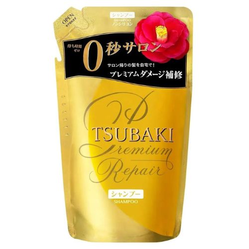 Shiseido Tsubaki Premium Shampoo Volume & Repair 330ml Refill