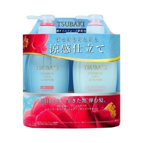 Shiseido Tsubaki Premium Cool & Repair Shampoo & Conditioner Set