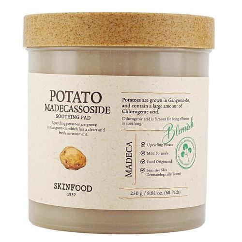 Skinfood Potato Madecassoside Soothing Pad 60pads