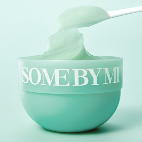 Some By Mi Spirulina Sherbet Mask Set – vegan cooling face mask with PDRN and seaweed powderSoothing sherbet mask for redness and irritation – with Spirulina PDRN, PHA, and marine activesCooling face mask in Dubai – Some By Mi sherbet mask for sensitive skin, heat irritation, and hydration