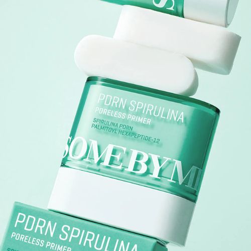 Some By Mi PDRN Spirulina Primer – vegan pore-blurring primer with sebum control and skin-soothing care Pore-minimizing matte primer for sensitive and acne-prone skin – with Spirulina PDRN and AQUASEBUMMakeup primer in Dubai – Some By Mi PDRN poreless primer for oily, textured, or sensitive skin