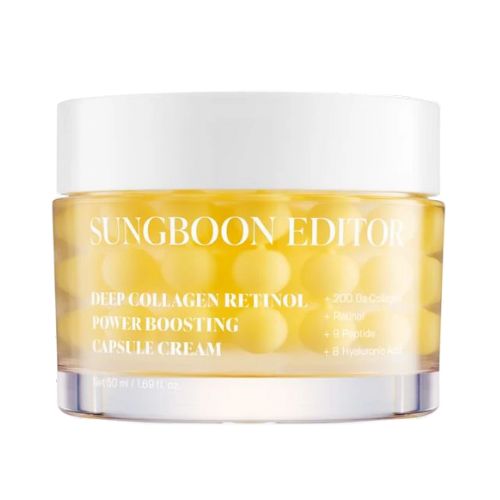 Sungboon Editor Deep Collagen Retinol Capsule Cream – Korean anti-aging skincare UAE