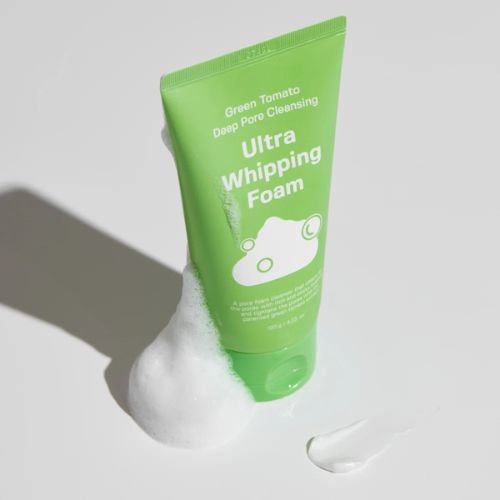 Sungboon Editor Green Tomato Ultra Whipping Foam Cleanser – Deep pore cleanser for sensitive & oily skin in UAE