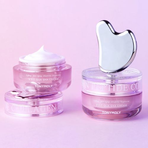TONYMOLY Collagen Peptide V Fit Gua Sha Cream 50ml.