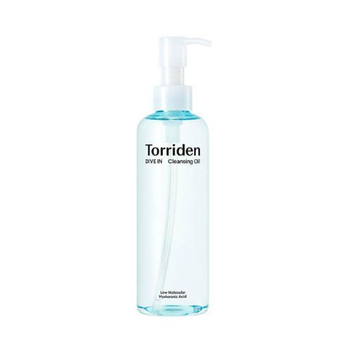 Torriden Dive-In Cleansing Oil Korean hydrating oil cleanser
Torriden cleansing oil texture with 8D hyaluronic acid
Torriden Dive-In oil cleanser for makeup and sunscreen removal