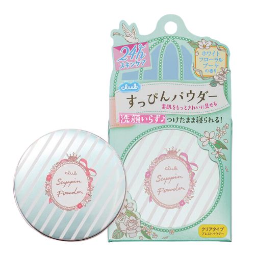 Club Suppin Pressed Face Powder-White Floral