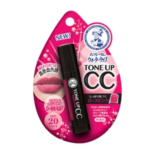 Rohto Mentholatum Water Lip Tone up CC Rose Pink