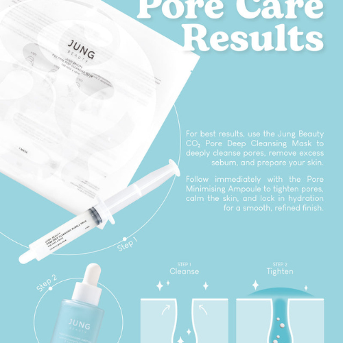 Jung Beauty CO2 Pore Deep Cleansing Mask for Face & Neck Set