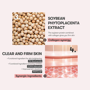 Collagen and Cica cream for anti-aging and hydration