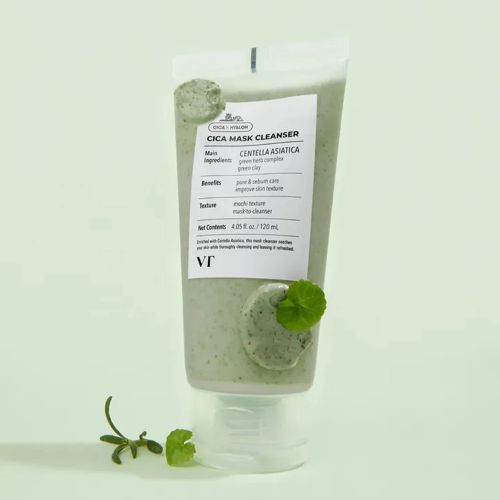 VT Cosmetics Cica Mask Cleanser for sensitive and acne-prone skin