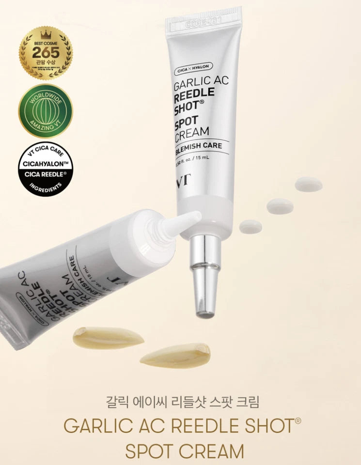 VT Garlic AC Spot Cream for acne-prone skin in Dubai and UAE