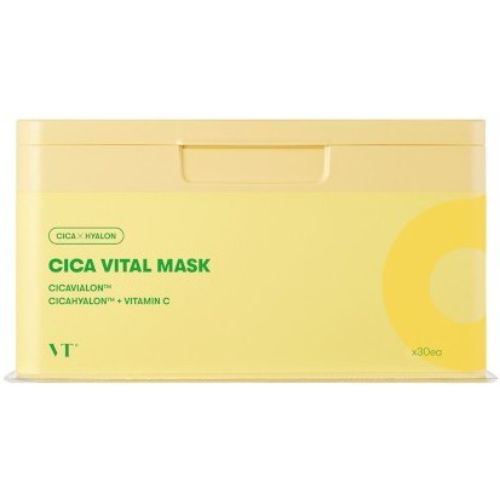 VT Cica Vital Mask 30pcs Korean daily soothing sheet mask