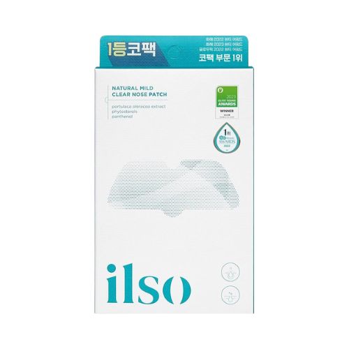 مجموعة من منتجات ilso Natural Mild Clear Nose Pack 